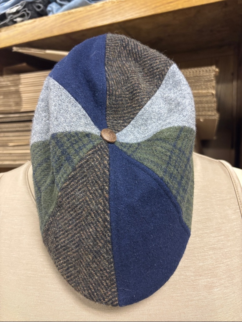 THE GRIDIRON - BLUE PATCHWORK